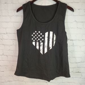 Short Sleeve T-Shirt For Women, Patriotic Design